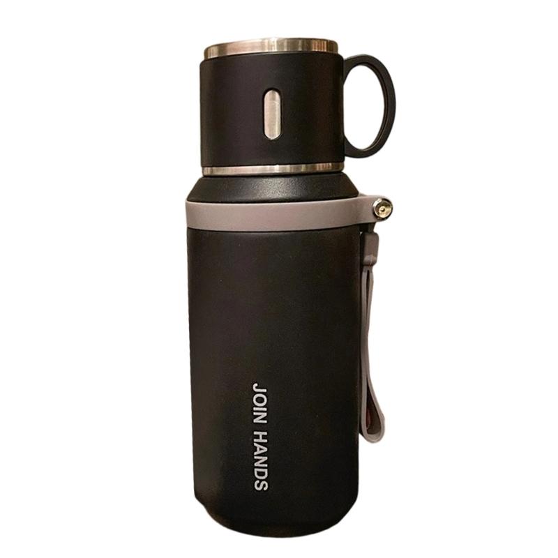 652F High Capacity Thermal Mugs For Hot Beverages Silicone Sealed Opening Study Office Essential чорний
652F High Capacity Thermal Mugs For Hot Beverages Silicone Sealed Opening Study Office Essential чорний