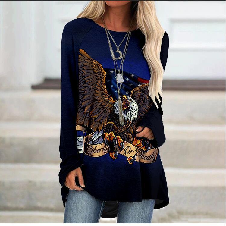 Круглый вырез 3D этнический стиль принтованный топ модные повседневные длинные рукава женские футболки 5XL чёрный
Круглый вырез 3D этнический стиль принтованный топ модные повседневные длинные рукава женские футболки 5XL чёрный