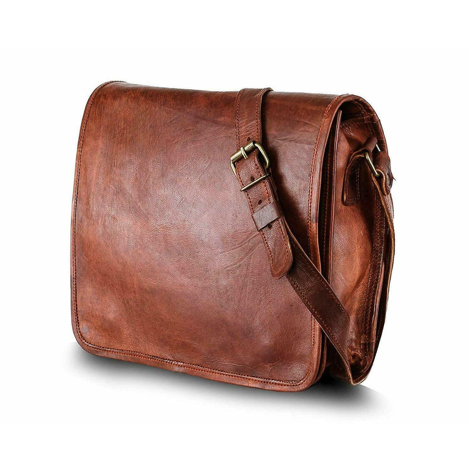 Портфель для ноутбука Настоящая сумка-портфель Широкая козья кожа Натуральная винтажная сумка-мессенджер 9 x 7 x 3 in
Портфель для ноутбука Настоящая сумка-портфель Широкая козья кожа Натуральная винтажная сумка-мессенджер 9 x 7 x 3 in