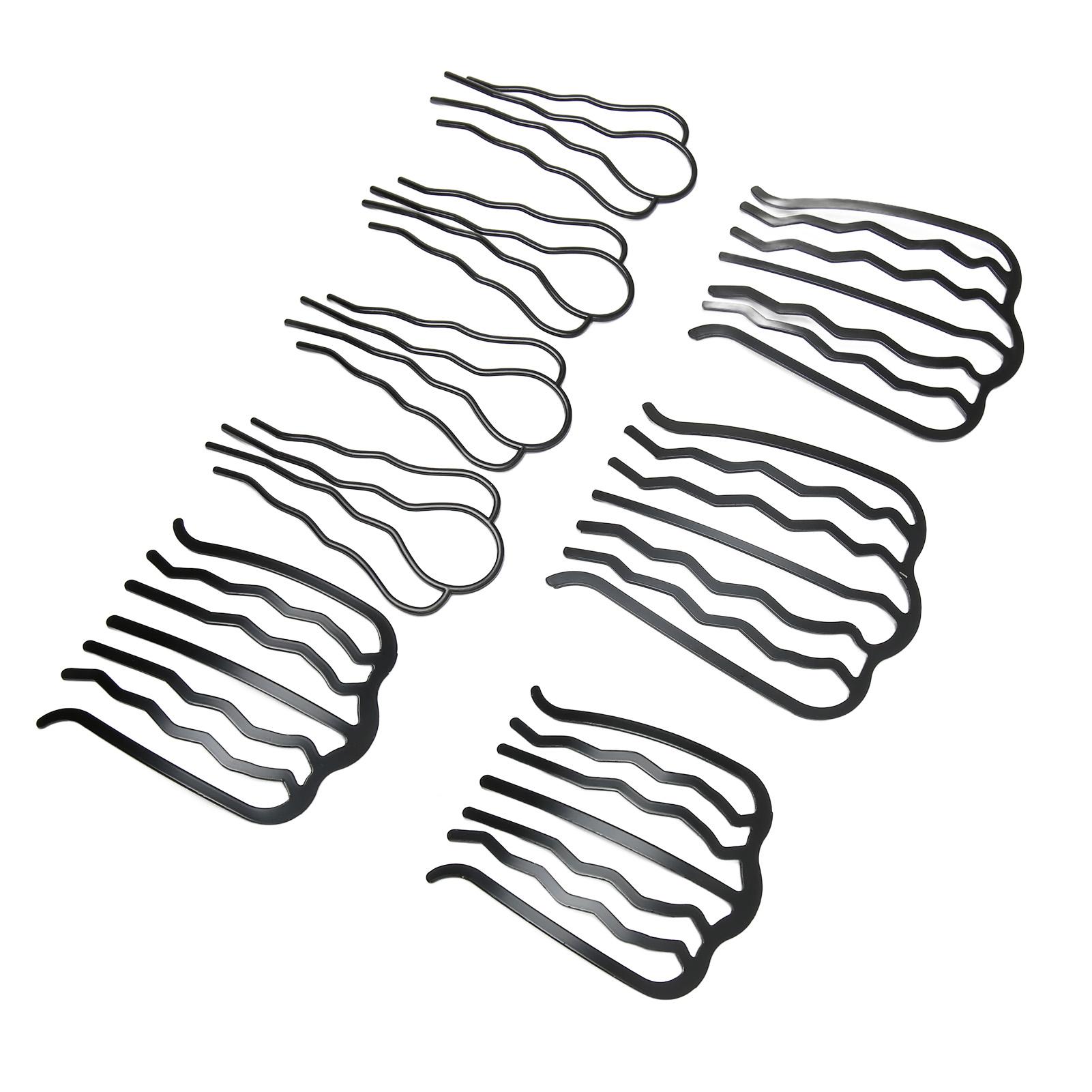 8Pcs Hair Fork Clip Metal Black Coating Vintage Elegant U Shaped Hair Side Combs for Styling DIY
8Pcs Hair Fork Clip Metal Black Coating Vintage Elegant U Shaped Hair Side Combs for Styling DIY