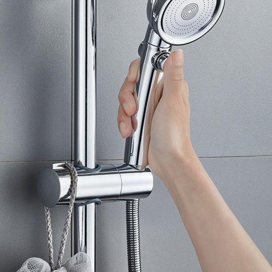 Shower Bracket Retainer 360 Degree Rotatable Easy Installation Shower Bracket Retainer Quick Angle Adjustment Shower Clip сірий
Shower Bracket Retainer 360 Degree Rotatable Easy Installation Shower Bracket Retainer Quick Angle Adjustment Shower Clip сірий