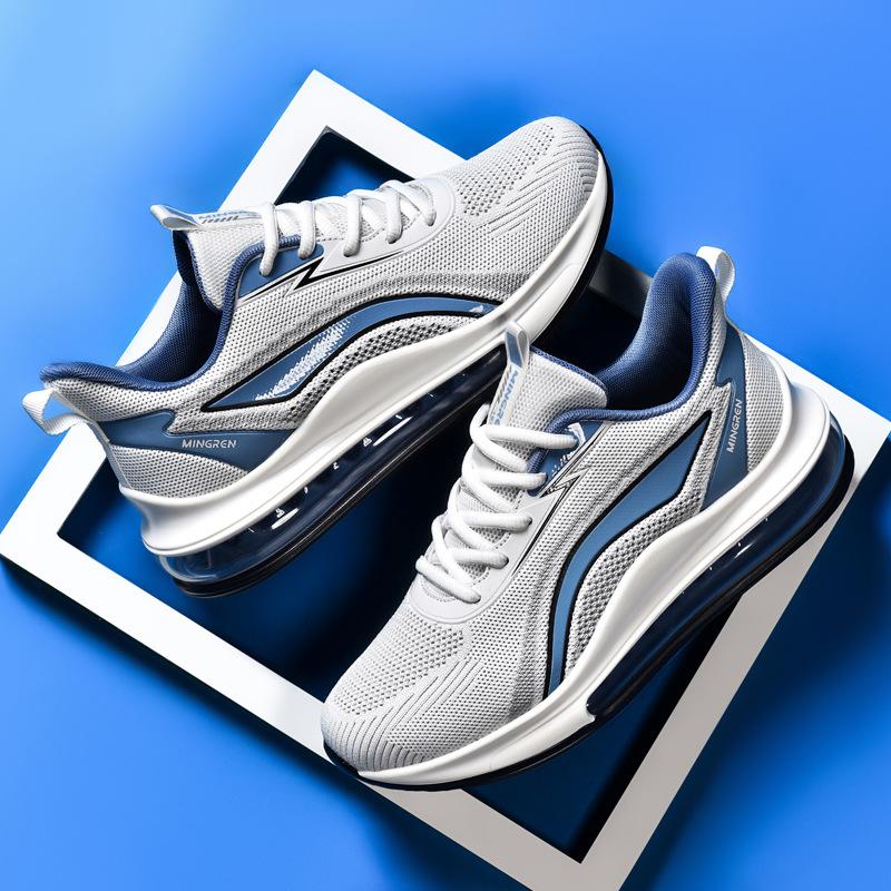 New spring sports casual shoes, men s shoes, full palm air cushion running shoes, flying woven breathable student sports shoes 45
New spring sports casual shoes, men s shoes, full palm air cushion running shoes, flying woven breathable student sports shoes 45
