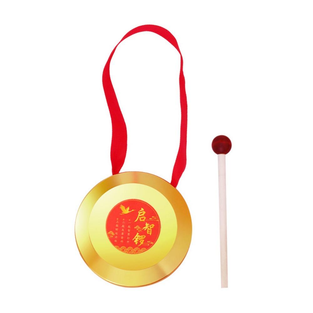 Copper Hand Gong Chinese Style Gongs Children Toy Chinese Percussion Instrument for Birthday Party 1 Set
Copper Hand Gong Chinese Style Gongs Children Toy Chinese Percussion Instrument for Birthday Party 1 Set