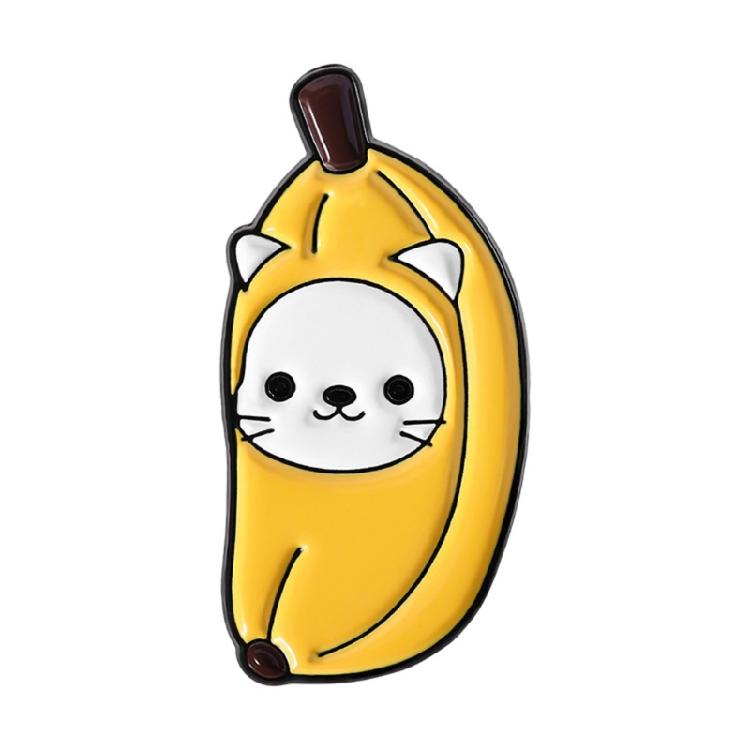 Vibrant Cartoon Fruit Kitten Brooch Strawberry Banana Tomato Enamel Corsage Pin Alloy Accessory For Fashion Enthusiasts
Vibrant Cartoon Fruit Kitten Brooch Strawberry Banana Tomato Enamel Corsage Pin Alloy Accessory For Fashion Enthusiasts