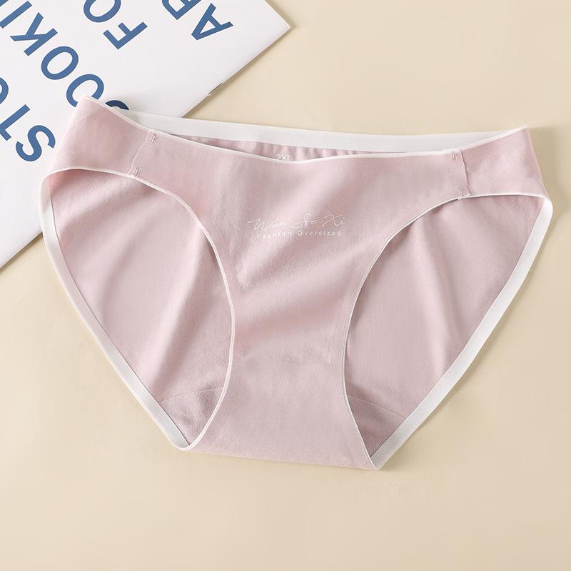 Трусики-треугольники с высоким разрезом на ноге, бесшовные, со средней посадкой, из чистого хлопка и трусики большого размера для женщин XL фиолетовый
Трусики-треугольники с высоким разрезом на ноге, бесшовные, со средней посадкой, из чистого хлопка и трусики большого размера для женщин XL фиолетовый