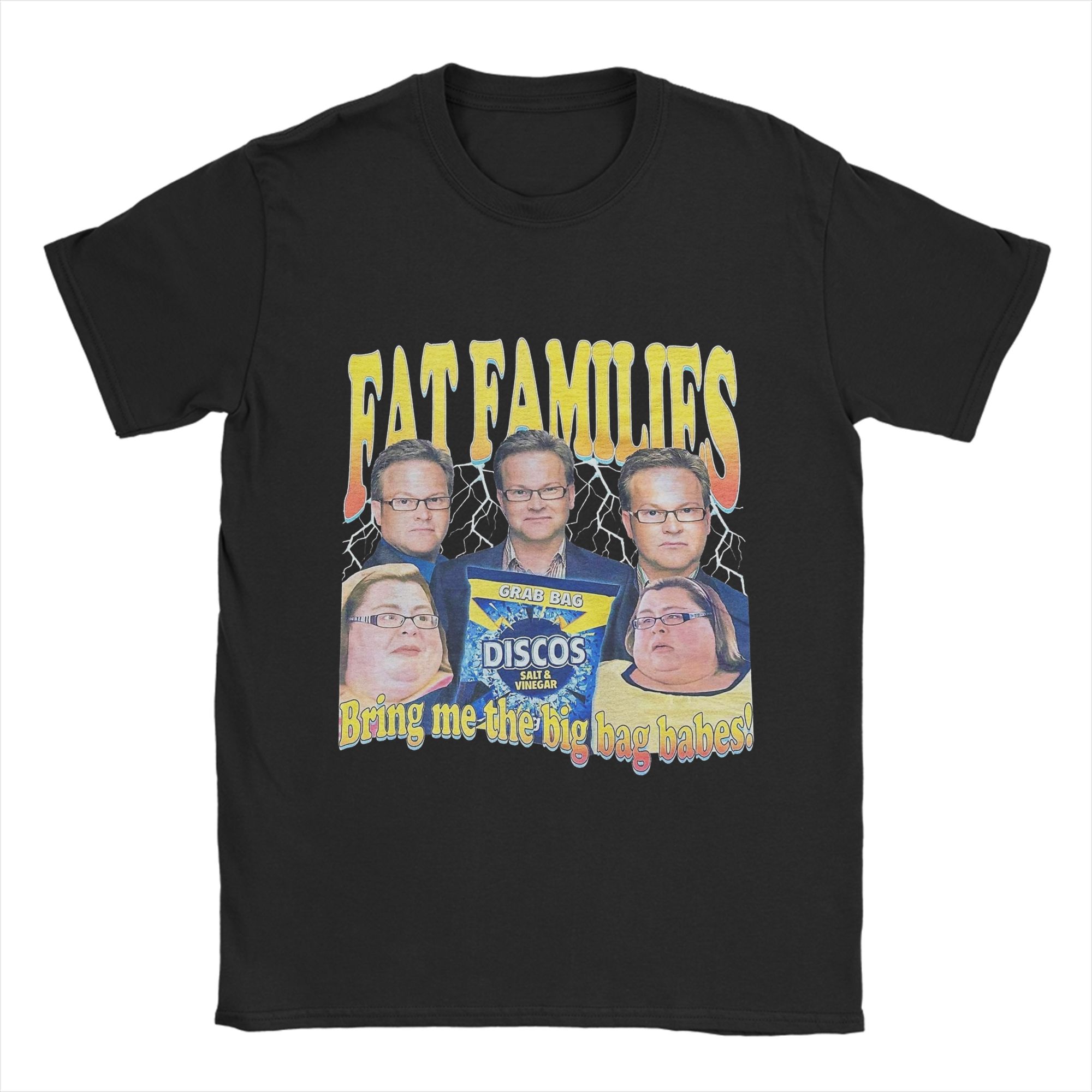 FAT FAMILIES T Shirt Summer Bring Me The Big Bag Babes Cotton T-Shirts For Men Harajuku Loose Tshirt Sleeve Streetwear Top Tees 4XL
FAT FAMILIES T Shirt Summer Bring Me The Big Bag Babes Cotton T-Shirts For Men Harajuku Loose Tshirt Sleeve Streetwear Top Tees 4XL
