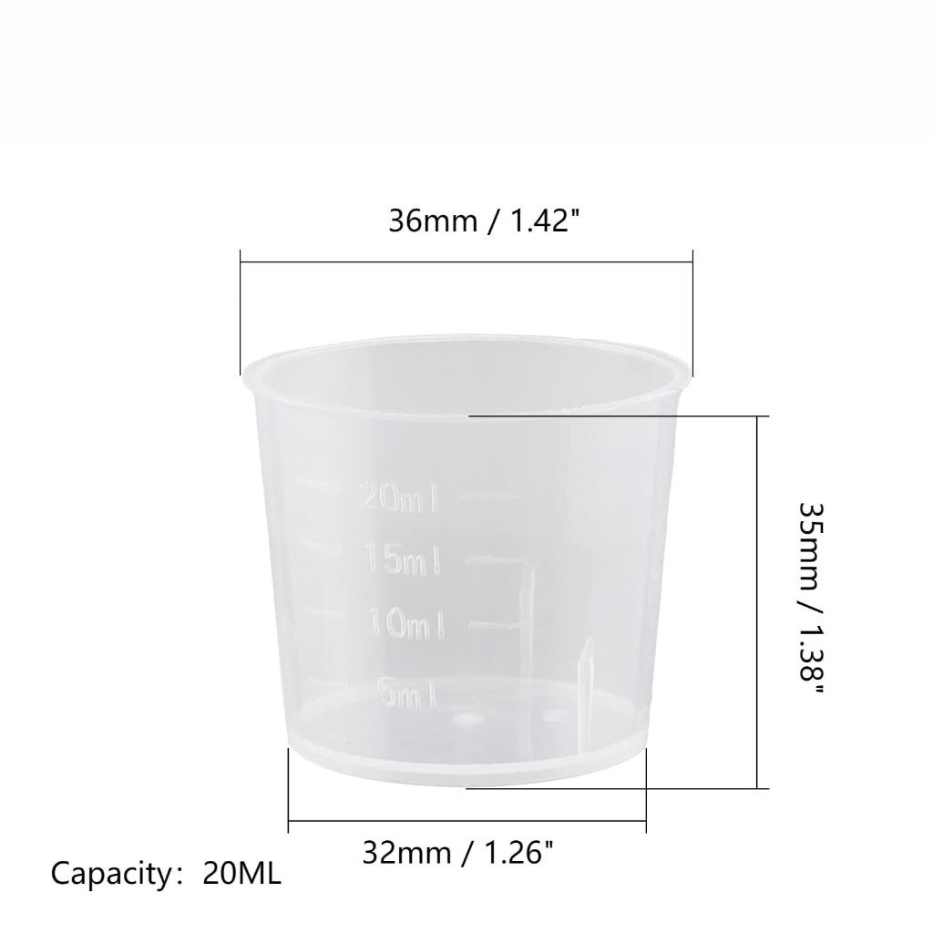 20ml / 30ml /50ml /250ml /500ml/1000ml Clear Plastic Graduated Measuring Cup for Baking Beaker Liquid Measure JugCup Container
20ml / 30ml /50ml /250ml /500ml/1000ml Clear Plastic Graduated Measuring Cup for Baking Beaker Liquid Measure JugCup Container