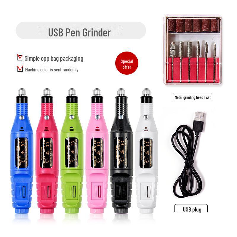 Мини электрическая шлифовальная машинка и полировщик для ногтей: Портативный инструмент для удаления омертвевшей кожи USB OPP bag (random color)
Мини электрическая шлифовальная машинка и полировщик для ногтей: Портативный инструмент для удаления омертвевшей кожи USB OPP bag (random color)