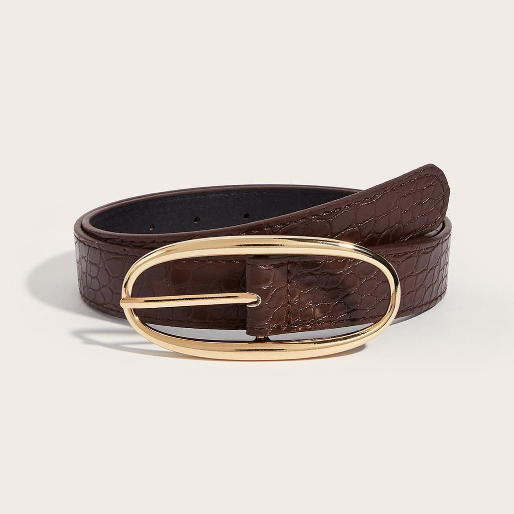 Modern Womens Pu Leather Belt With Long Buckle For Office And Daily Wear коричневий
Modern Womens Pu Leather Belt With Long Buckle For Office And Daily Wear коричневий