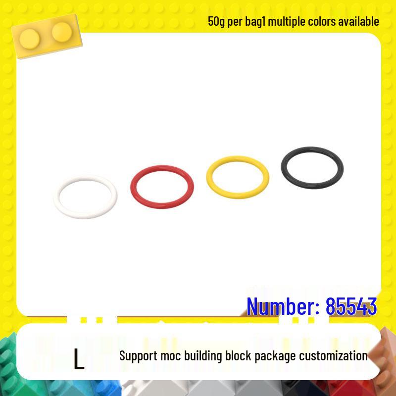 85543 Cross-compatible LEGO 2x2 Rubber Band Small Parts MOC Basic Loose Interlocking Building Blocks
85543 Cross-compatible LEGO 2x2 Rubber Band Small Parts MOC Basic Loose Interlocking Building Blocks