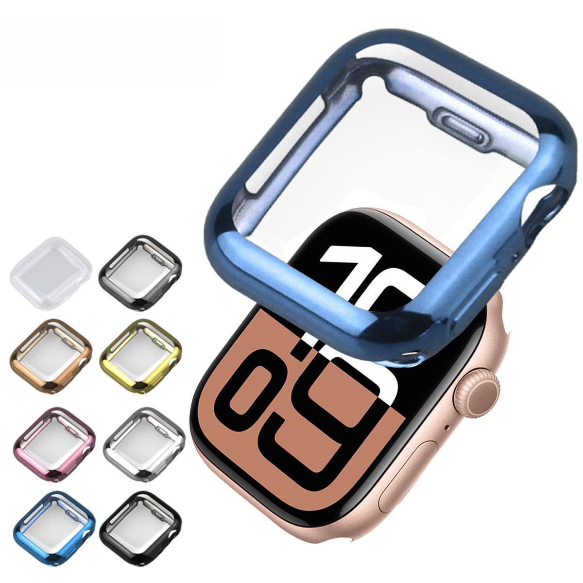 М який захисний чохол з гальванічним покриттям Apple Watch SE/S10 TPU 44mm чорний
М який захисний чохол з гальванічним покриттям Apple Watch SE/S10 TPU 44mm чорний