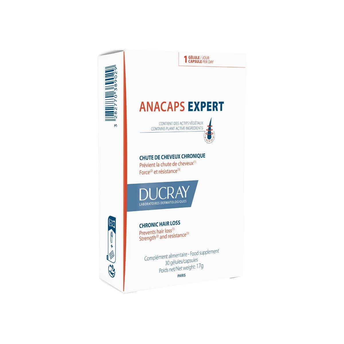 Ducray Anacaps Expert Anti-Hair Loss Food Supplement Capsules x 30
Ducray Anacaps Expert Anti-Hair Loss Food Supplement Capsules x 30