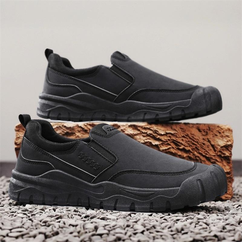 New Lightweight Thick Bottom Casual Shoes Easy to Wear Slip on Lazy Person Cowhide Leather Shoes Summer Breathable Rubber Sole 39
New Lightweight Thick Bottom Casual Shoes Easy to Wear Slip on Lazy Person Cowhide Leather Shoes Summer Breathable Rubber Sole 39
