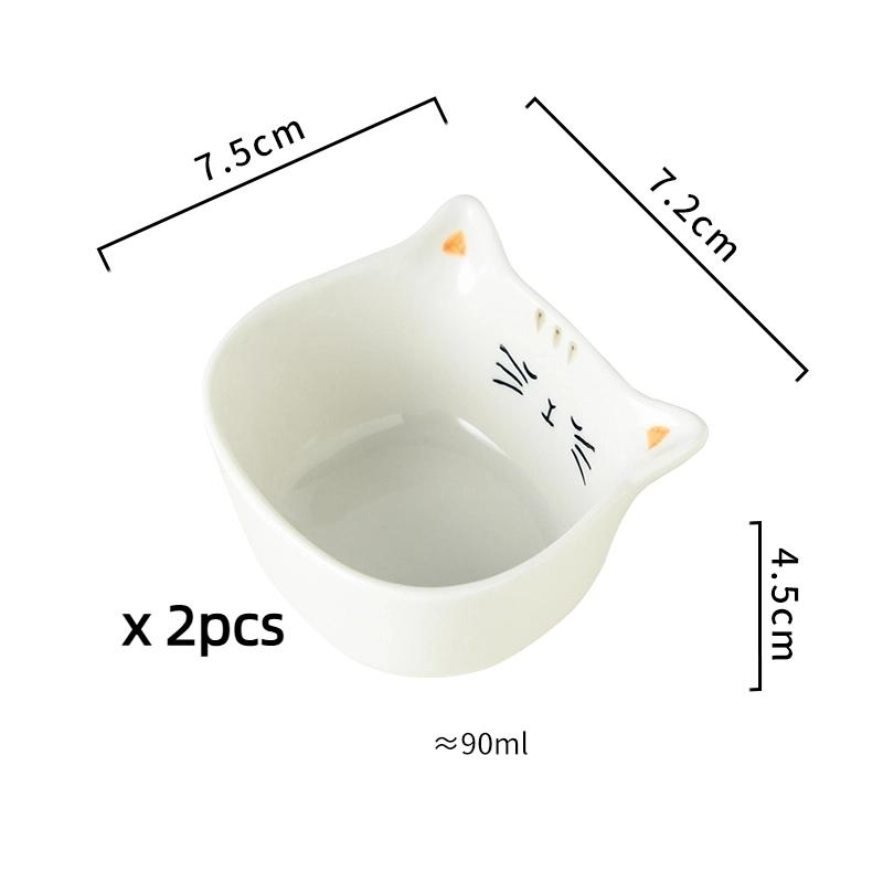 2 шт. Мини-керамические соусницы в форме кошек – Милые десертные и дип-блюда по 90 мл для кухни или вечеринок A
2 шт. Мини-керамические соусницы в форме кошек – Милые десертные и дип-блюда по 90 мл для кухни или вечеринок A