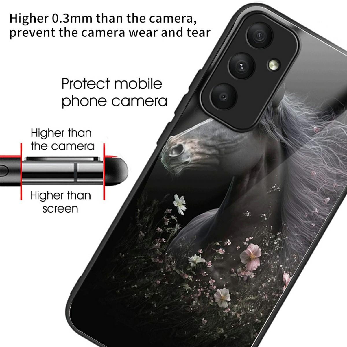 For Samsung Galaxy A36 5G Case Tempered Glass TPU Drop-Proof Phone Cover Pattern Printing Honeycomb
For Samsung Galaxy A36 5G Case Tempered Glass TPU Drop-Proof Phone Cover Pattern Printing Honeycomb