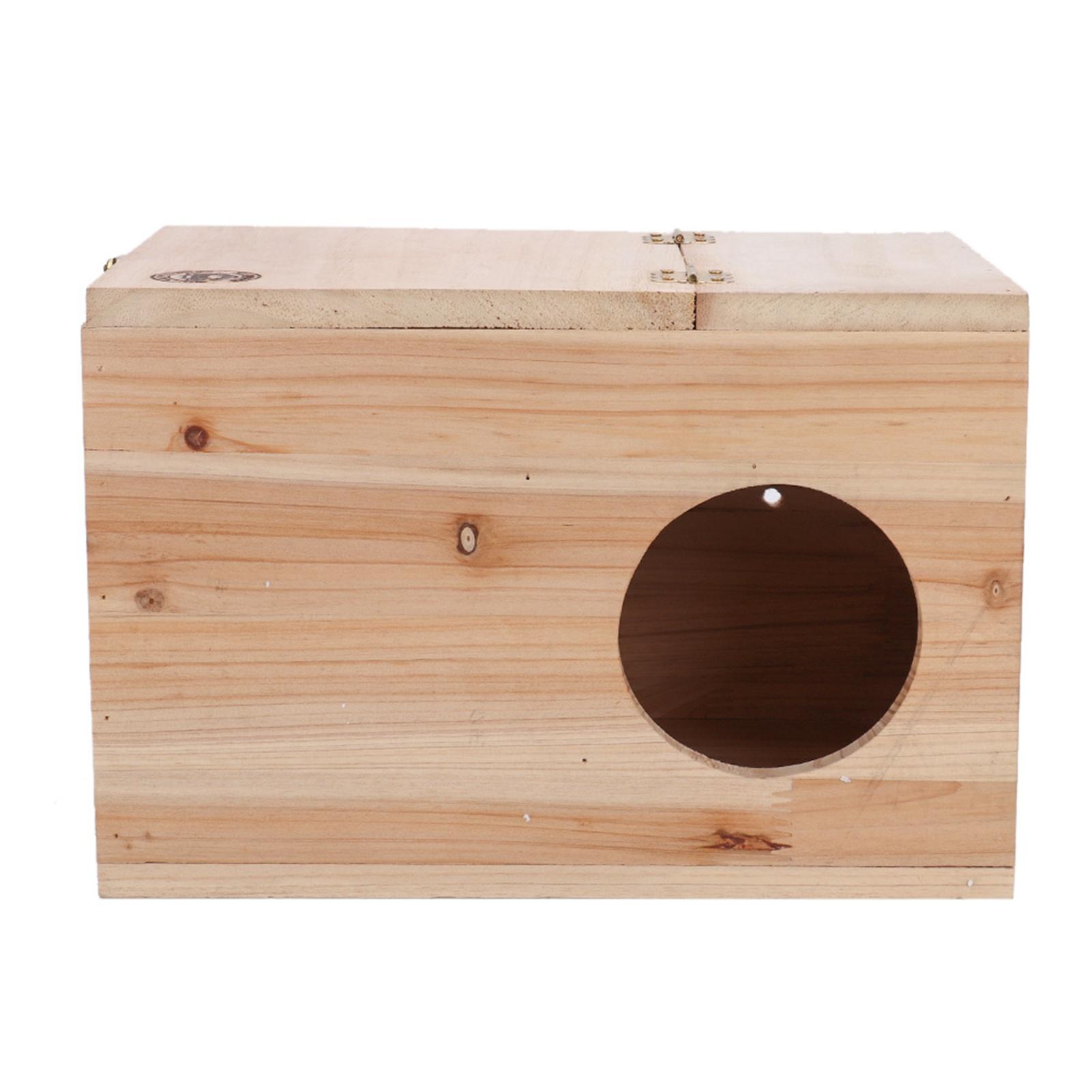 Natural Safety Wood Pets Animal Chinchilla Squirrel Mating Breeding Box Nesting House Cage
Natural Safety Wood Pets Animal Chinchilla Squirrel Mating Breeding Box Nesting House Cage