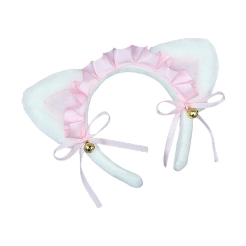 Плюшевый ободок на голову с кружевными кошачьими ушками для косплея горничной, реквизит для вечеринки, головной убор, аксессуары для анимации, головной убор для комиксов розовый/белый
Плюшевый ободок на голову с кружевными кошачьими ушками для косплея горничной, реквизит для вечеринки, головной убор, аксессуары для анимации, головной убор для комиксов розовый/белый