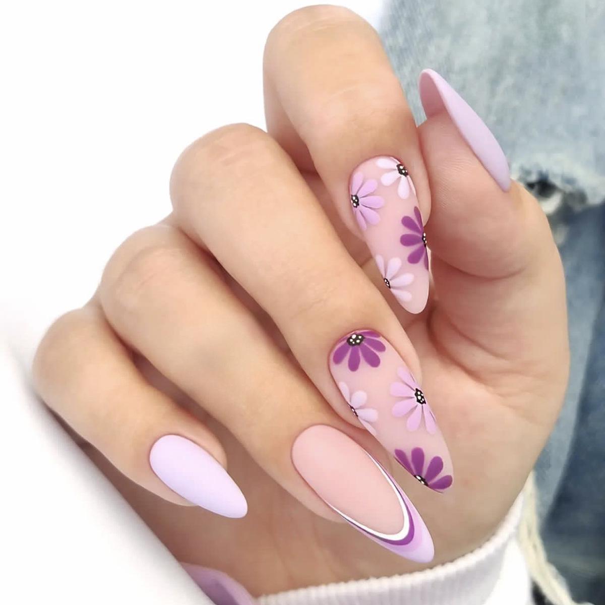 Hot Selling Handmade Almond Shape Luxury Flower Rhinestone Nails - Europe & America Large - 79 pieces
Hot Selling Handmade Almond Shape Luxury Flower Rhinestone Nails - Europe & America Large - 79 pieces