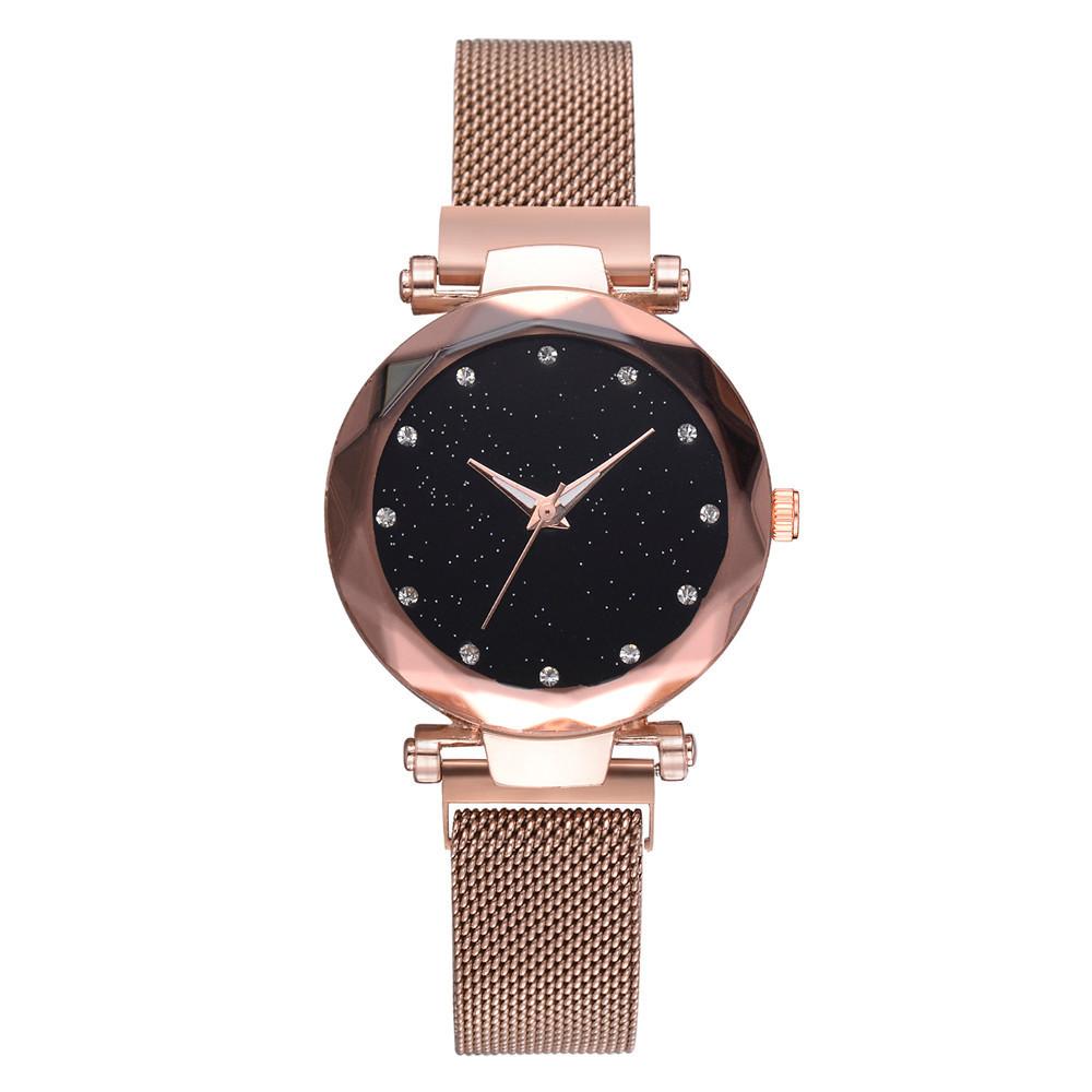 Luxury Women Watches Ladies Magnetic Starry Sky Watch Women Fashion Diamond Quartz Wristwatches Reloj Mujer Zegarek Damski розового золота
Luxury Women Watches Ladies Magnetic Starry Sky Watch Women Fashion Diamond Quartz Wristwatches Reloj Mujer Zegarek Damski розового золота