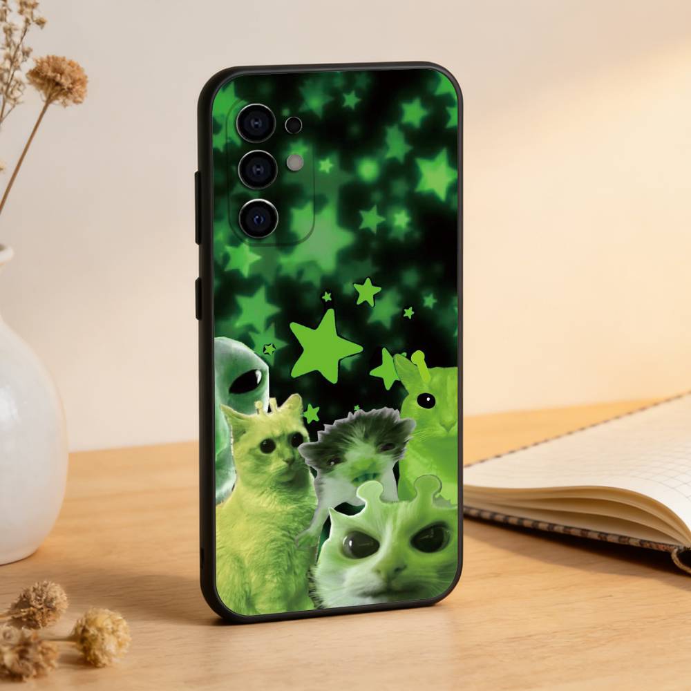 A-alien cat Phone Case Black Silicone Soft For Samsung S25,S24,S21,S22,S23,S30,Ultra,S20,Plus,Fe,Lite Samsung S21 s305G
A-alien cat Phone Case Black Silicone Soft For Samsung S25,S24,S21,S22,S23,S30,Ultra,S20,Plus,Fe,Lite Samsung S21 s305G