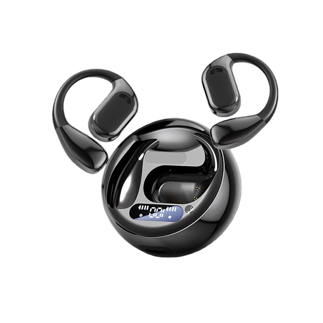 Lato Bluetooth Headphones, Running Headphones, High-Quality Sound, Noise Reduction, Ear-Hook Style, Long Battery Life, Black чорний
Lato Bluetooth Headphones, Running Headphones, High-Quality Sound, Noise Reduction, Ear-Hook Style, Long Battery Life, Black чорний