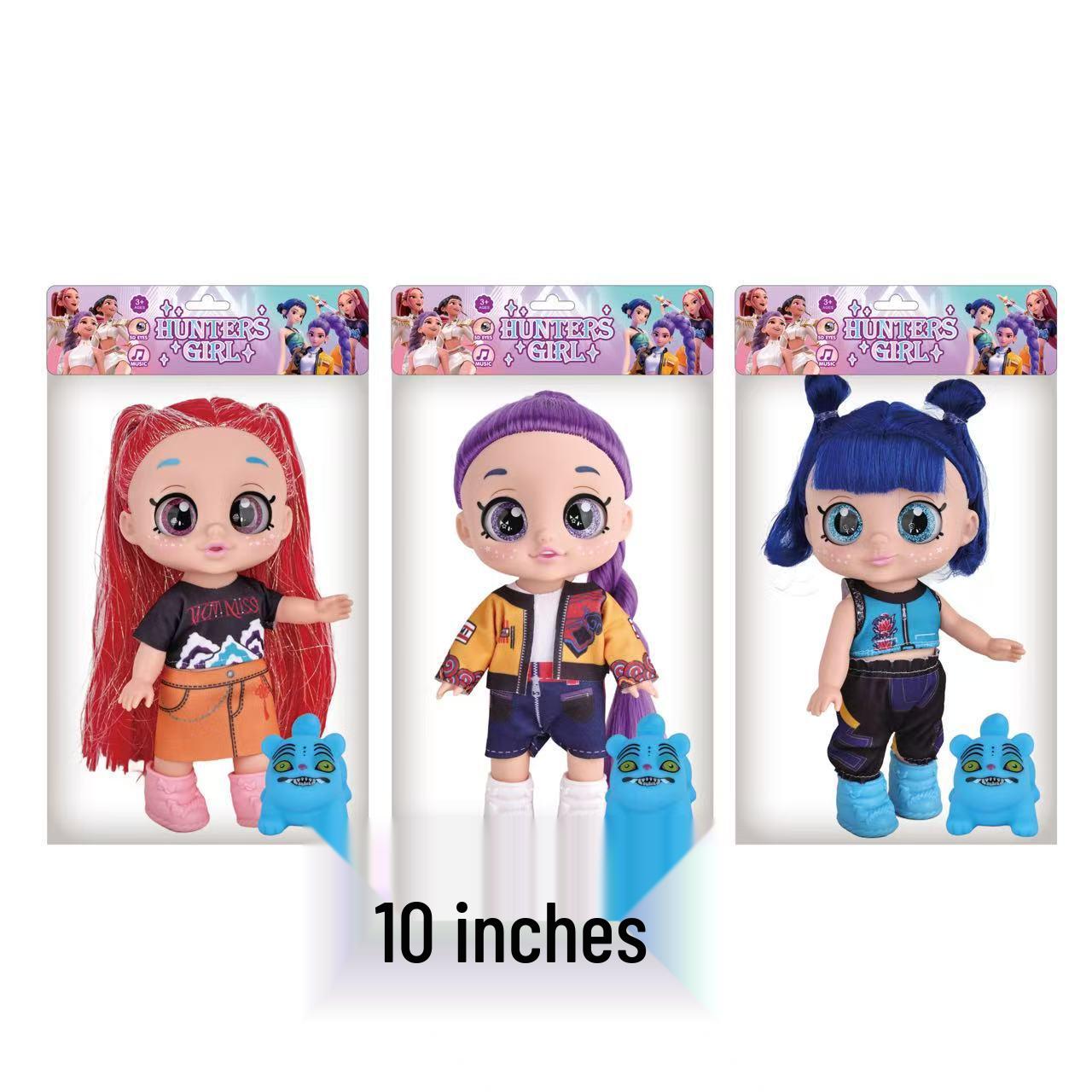 10-13 inch 5-joint 5D-eyed K-POP Demon Hunter Music Theme Blue Tiger Plush Doll 26 cm
10-13 inch 5-joint 5D-eyed K-POP Demon Hunter Music Theme Blue Tiger Plush Doll 26 cm