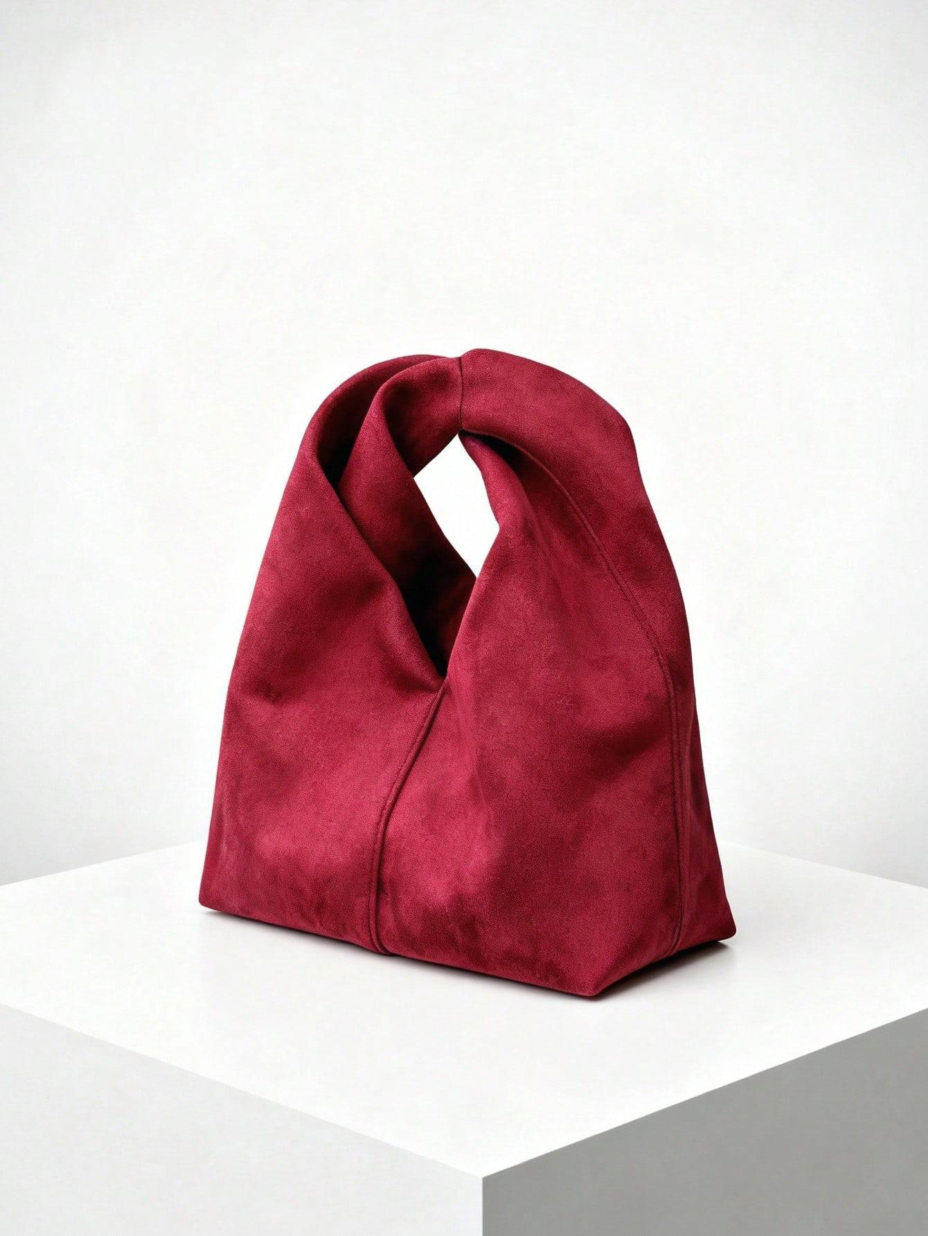 Vintage Faux Suede Hobos Women Handbag Bags Large Capacity Tote Bag Retro Trend Autumn Big Shopper Purses 2026 бордовый
Vintage Faux Suede Hobos Women Handbag Bags Large Capacity Tote Bag Retro Trend Autumn Big Shopper Purses 2026 бордовый