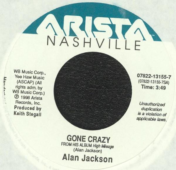 7-дюймовая пластинка АЛАН ДЖЕКСОН - Gone Crazy 07822131557 Arista Nashvill 1998 США Фолк Б/У
7-дюймовая пластинка АЛАН ДЖЕКСОН - Gone Crazy 07822131557 Arista Nashvill 1998 США Фолк Б/У
