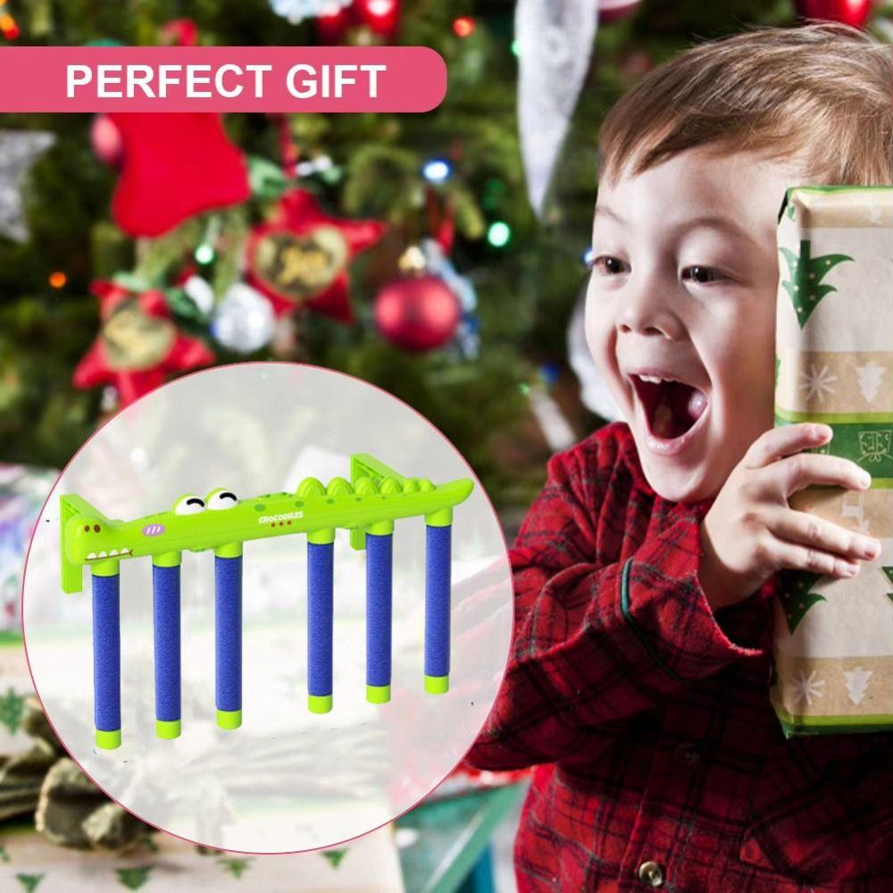 Crocodile Catching Sticks Sensory Toy Exercise Prop Reaction Sticks Game Children S Gift зелений
Crocodile Catching Sticks Sensory Toy Exercise Prop Reaction Sticks Game Children S Gift зелений