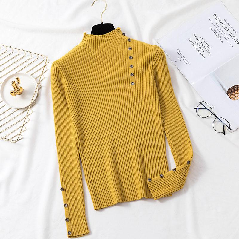 Korean Style Slim Fit Half-High Collar Knit Sweater for Women - Long Sleeve, Versatile Base Layer for Autumn/Winter. One Size (Premium Fabric)
Korean Style Slim Fit Half-High Collar Knit Sweater for Women - Long Sleeve, Versatile Base Layer for Autumn/Winter. One Size (Premium Fabric)