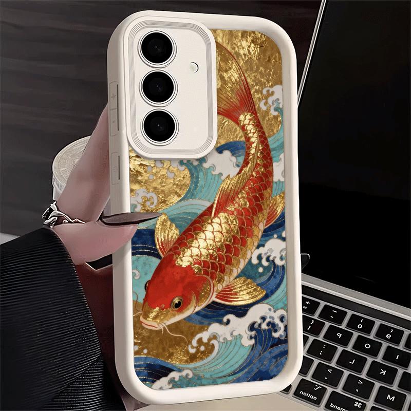 Phone Case for Samsung Galaxy A17 A16 A15 A14 A13 Golden Carp Lucky Koi A56 A36 A26 A55 A35 A25 A54 A34 A24 A53 A33 A23 A07 A06 Samsung A04S
Phone Case for Samsung Galaxy A17 A16 A15 A14 A13 Golden Carp Lucky Koi A56 A36 A26 A55 A35 A25 A54 A34 A24 A53 A33 A23 A07 A06 Samsung A04S