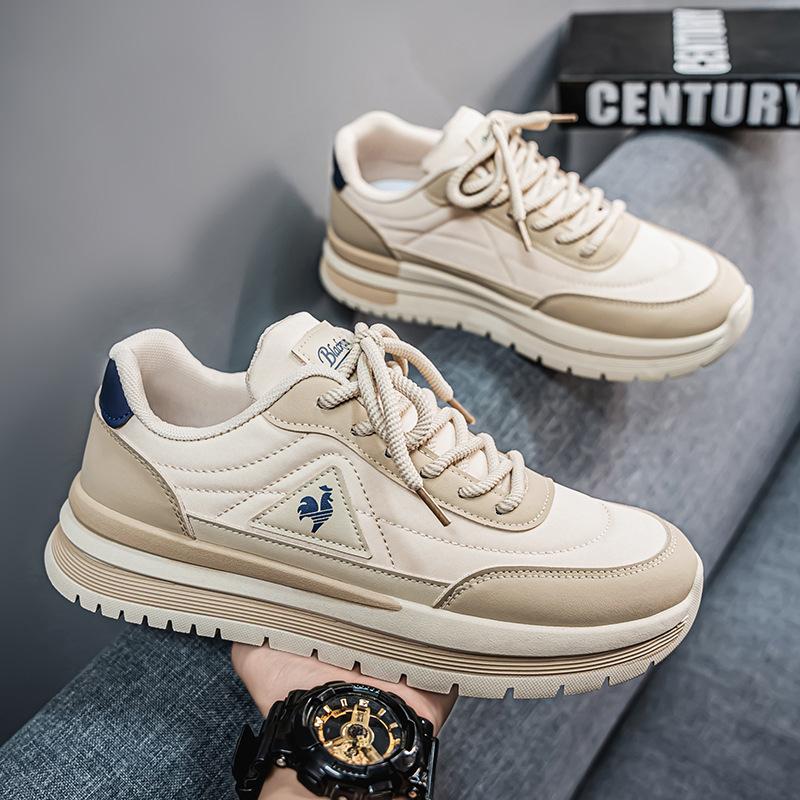 Men s shoes spring 2025 new youth leisure trend sports leather surface waterproof thick sole wear-resistant men s dad shoes 44 хакі
Men s shoes spring 2025 new youth leisure trend sports leather surface waterproof thick sole wear-resistant men s dad shoes 44 хакі