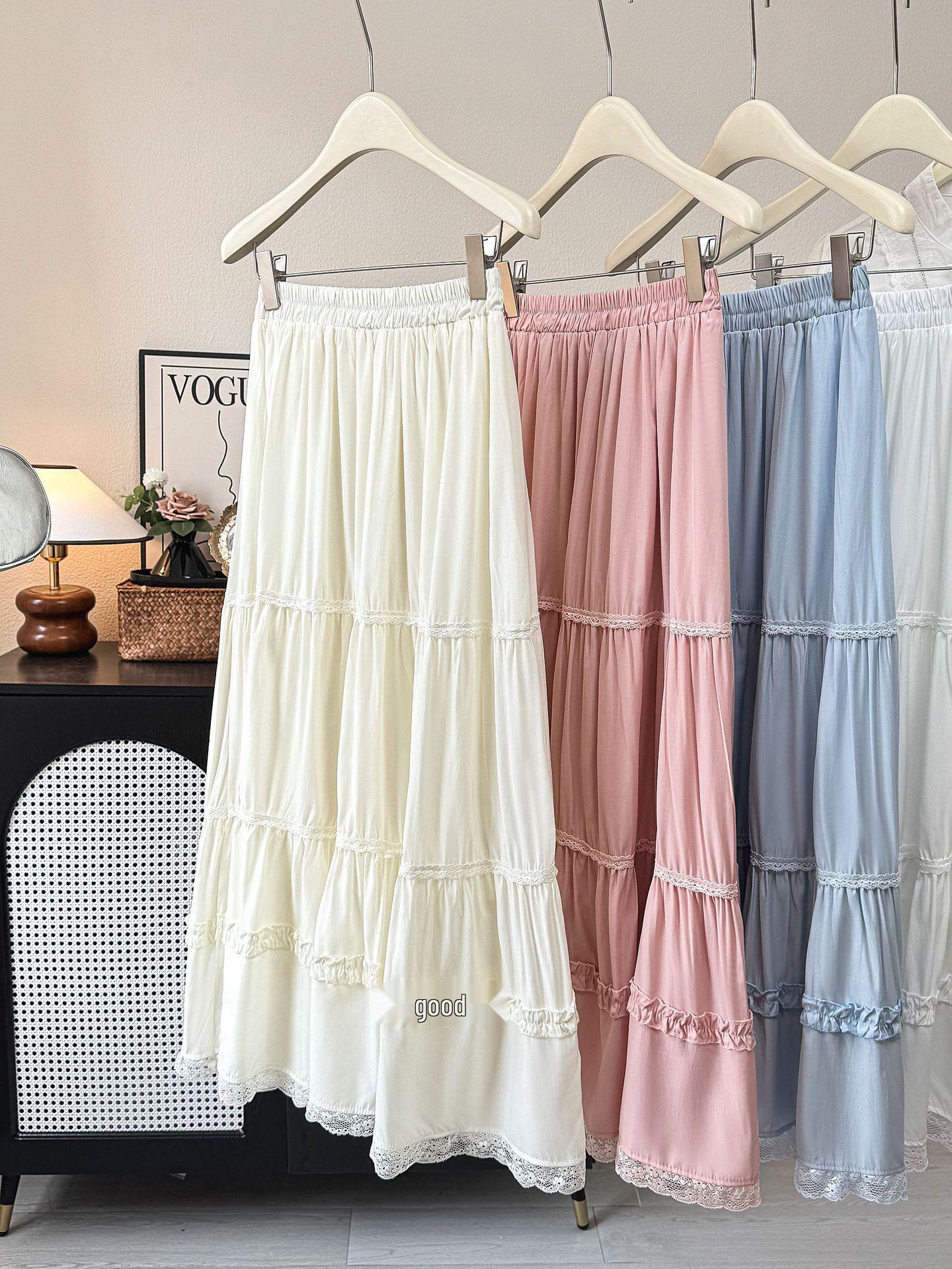 Design-Sense Lace Trim Midi Skirt: Flared A-line for Women, 2026 Spring/Summer, Elastic Waist, Long Tiered Cake Skirt One Size абрикосовый
Design-Sense Lace Trim Midi Skirt: Flared A-line for Women, 2026 Spring/Summer, Elastic Waist, Long Tiered Cake Skirt One Size абрикосовый