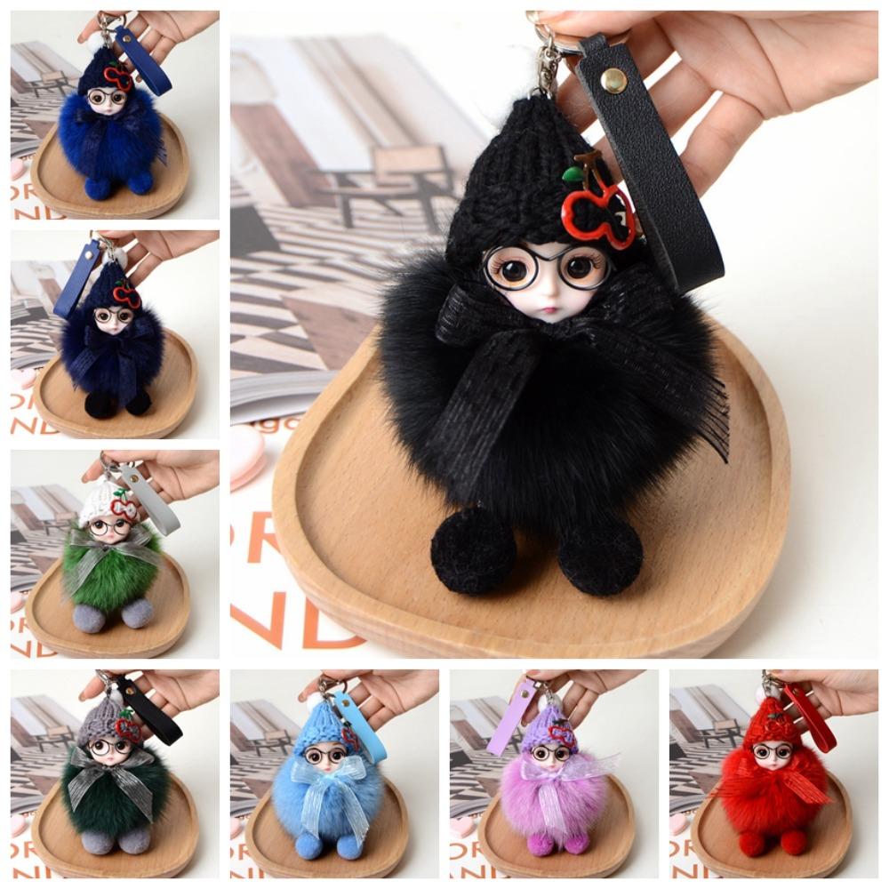 Real Fur Ball Cute Pompom Keychain Car Key Ring Baby Doll Ball Key Chain Key Holder темно-фіолетовий колір
Real Fur Ball Cute Pompom Keychain Car Key Ring Baby Doll Ball Key Chain Key Holder темно-фіолетовий колір