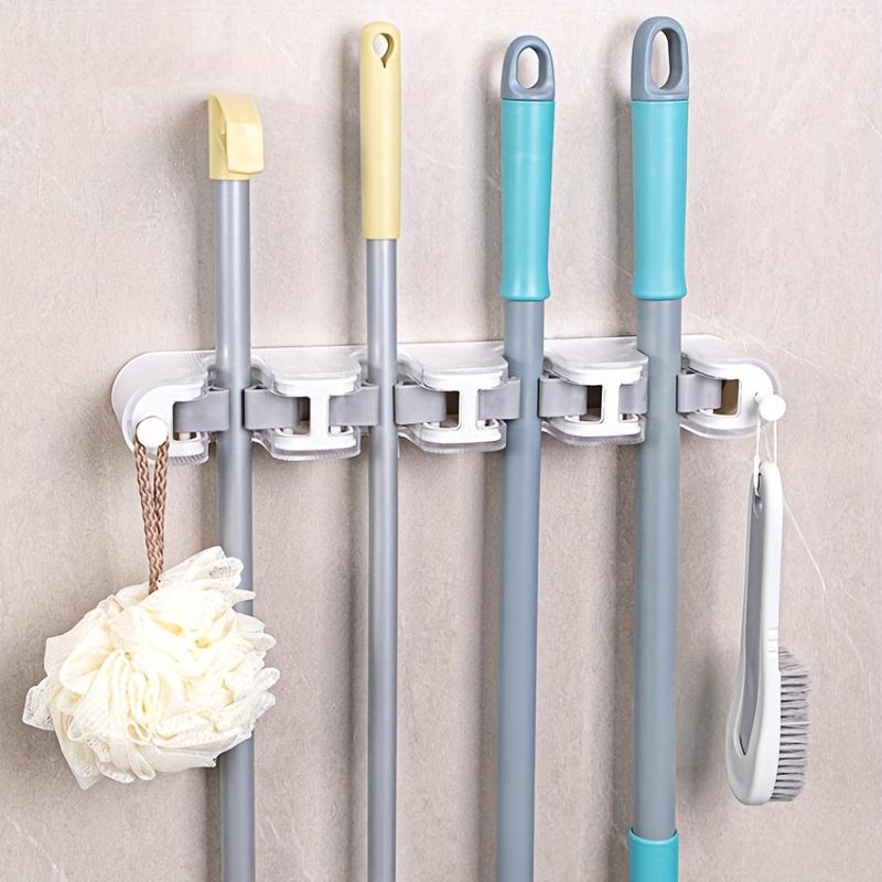 1 шт., держатель для швабры без удара, настенный зажим, подвесной держатель для швабры для метлы, хранение в ванной комнате
1 шт., держатель для швабры без удара, настенный зажим, подвесной держатель для швабры для метлы, хранение в ванной комнате