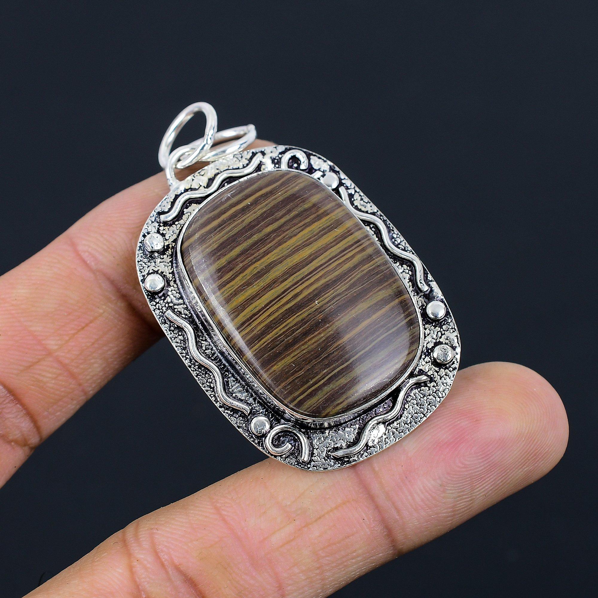 Sisters Day Deal American Jasper Stone 925 Sterling Silver Bezel Pendant Jewelry
Sisters Day Deal American Jasper Stone 925 Sterling Silver Bezel Pendant Jewelry