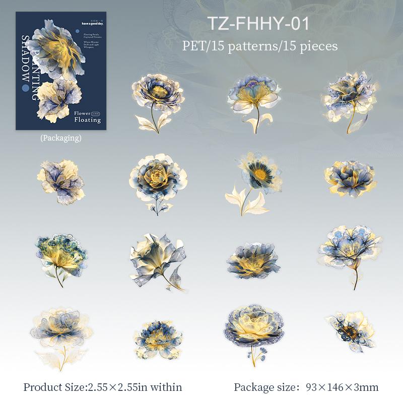 JIANWU Floating Flower Draw Contour Series Vintage Flower Landscape Material Collage PET Sticker Creative DIY Journal Stationery
JIANWU Floating Flower Draw Contour Series Vintage Flower Landscape Material Collage PET Sticker Creative DIY Journal Stationery