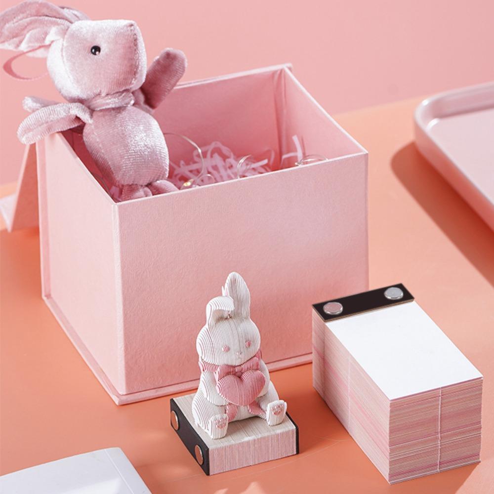 Настольные аксессуары, блокнот, креативный 3D-стерео-кролик, блокнот высокого качества, офисный 3D-блокнот
Настольные аксессуары, блокнот, креативный 3D-стерео-кролик, блокнот высокого качества, офисный 3D-блокнот