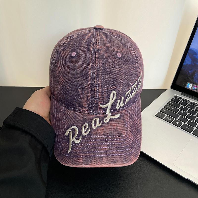 Trendy brand letter embroidery old baseball cap men s summer retro washed cowboy hat big head circumference sunshade cap Soft Top
Trendy brand letter embroidery old baseball cap men s summer retro washed cowboy hat big head circumference sunshade cap Soft Top