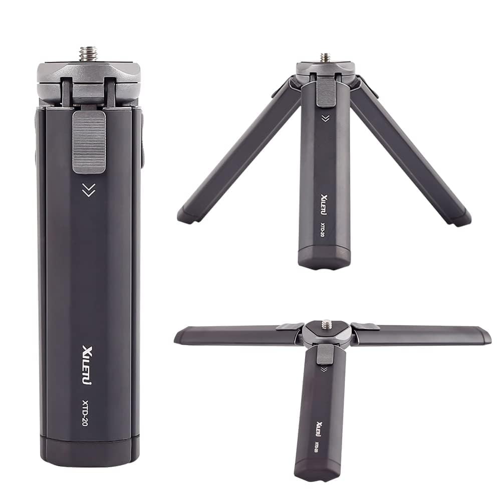 XILETU XTD20 Металлический Мини Карманный Настольный Штатив для Плавного Osmo Vimble Рукоятка-Стабилизатор для Селфи DSLR Камеры, Штатив, 4, Мобильный, 2, Стабилизатор, чёрный
XILETU XTD20 Металлический Мини Карманный Настольный Штатив для Плавного Osmo Vimble Рукоятка-Стабилизатор для Селфи DSLR Камеры, Штатив, 4, Мобильный, 2, Стабилизатор, чёрный