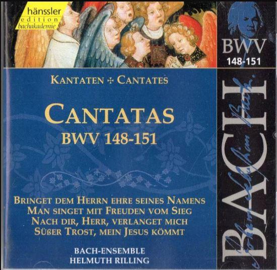 CD RILLING; BACH COLLEGIUM STUTT. - Bach;Cantatas Bwv.148 CD92046 Laudate 2000 Germany Classical Used
CD RILLING; BACH COLLEGIUM STUTT. - Bach;Cantatas Bwv.148 CD92046 Laudate 2000 Germany Classical Used