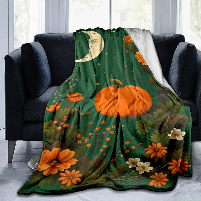 1pc Pumpkin Moon Printing Lightweight Flannel Blanket, Comfortable and Warm Blanket, for Camping Sofa Bed and Couch Office, Gift 100x150cm
1pc Pumpkin Moon Printing Lightweight Flannel Blanket, Comfortable and Warm Blanket, for Camping Sofa Bed and Couch Office, Gift 100x150cm