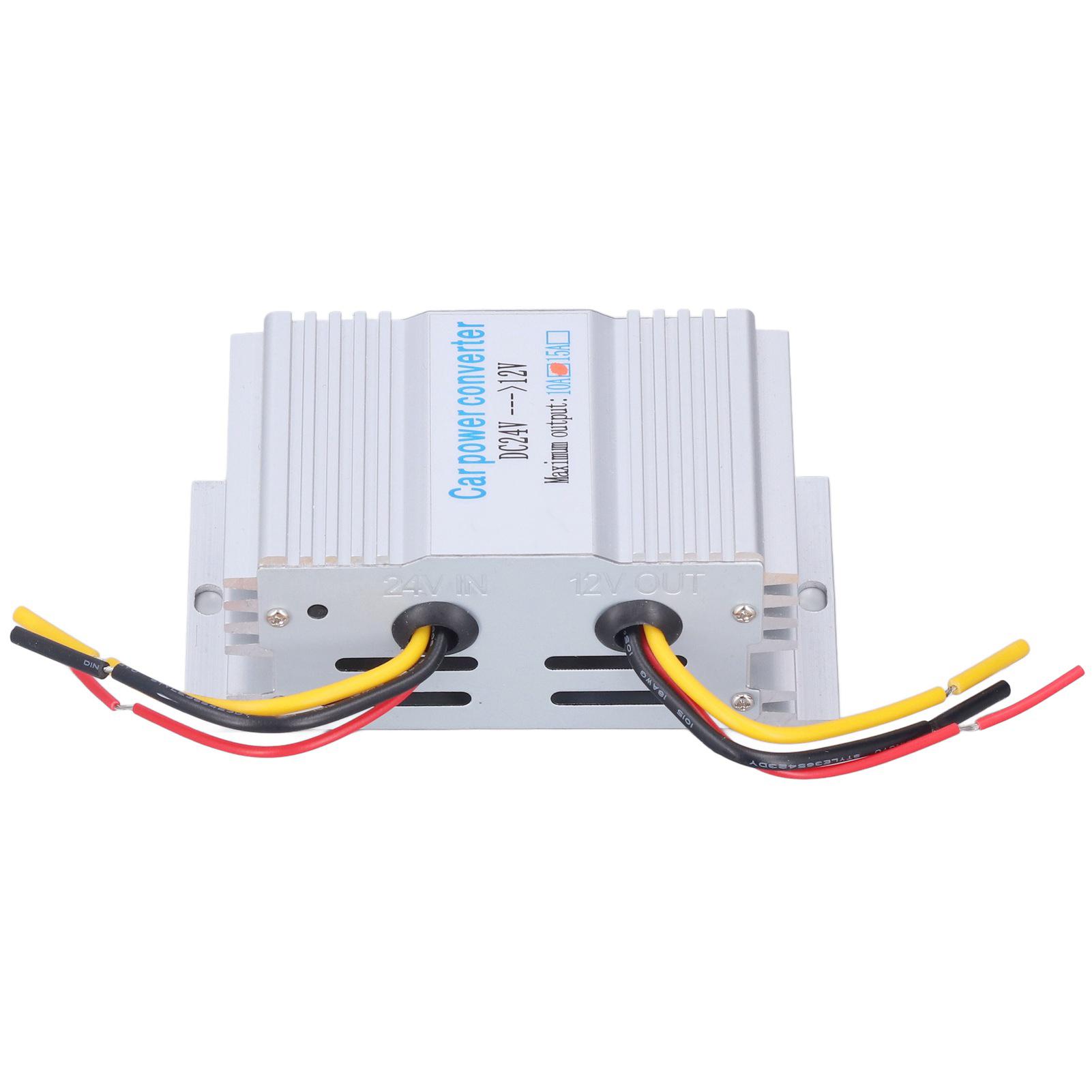 Buck Converter DC 24V to DC 12V 10A 120W Voltage Adapter Regulator Power Supply for Vehicle
Buck Converter DC 24V to DC 12V 10A 120W Voltage Adapter Regulator Power Supply for Vehicle