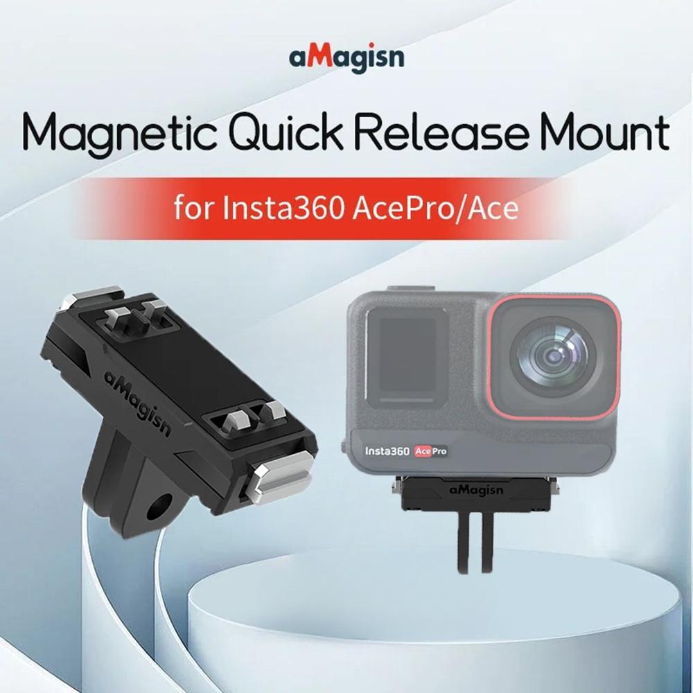 Магнитное крепление-адаптер для экшн-камеры Insta360 Ace Pro, быстросъемное крепление для Insta360 Ace, аксессуары для поддержки расширения
Магнитное крепление-адаптер для экшн-камеры Insta360 Ace Pro, быстросъемное крепление для Insta360 Ace, аксессуары для поддержки расширения