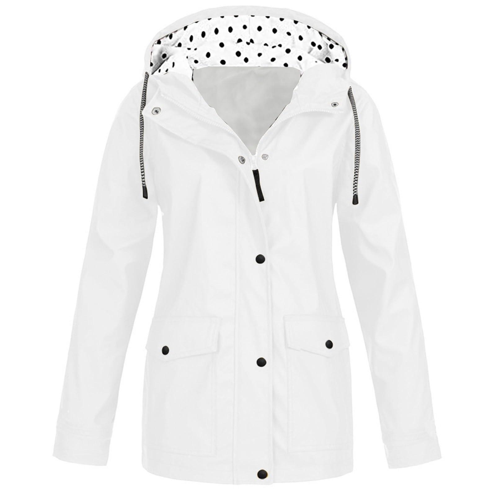 Женские плащи с капюшоном, легкая уличная водонепроницаемая ветровка с капюшоном, однотонный плащ, куртка больших размеров XXXXXL белый
Женские плащи с капюшоном, легкая уличная водонепроницаемая ветровка с капюшоном, однотонный плащ, куртка больших размеров XXXXXL белый