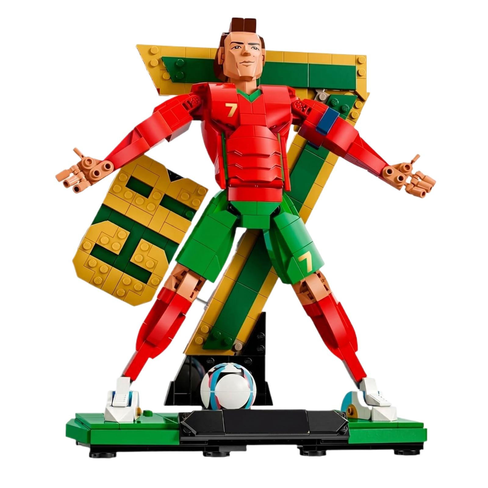 Creative Building Block Toy Soccer Player Model with Number Seven Display Stand Compatible with Popular Construction Sets Ideal for Boys and Girls One Size
Creative Building Block Toy Soccer Player Model with Number Seven Display Stand Compatible with Popular Construction Sets Ideal for Boys and Girls One Size