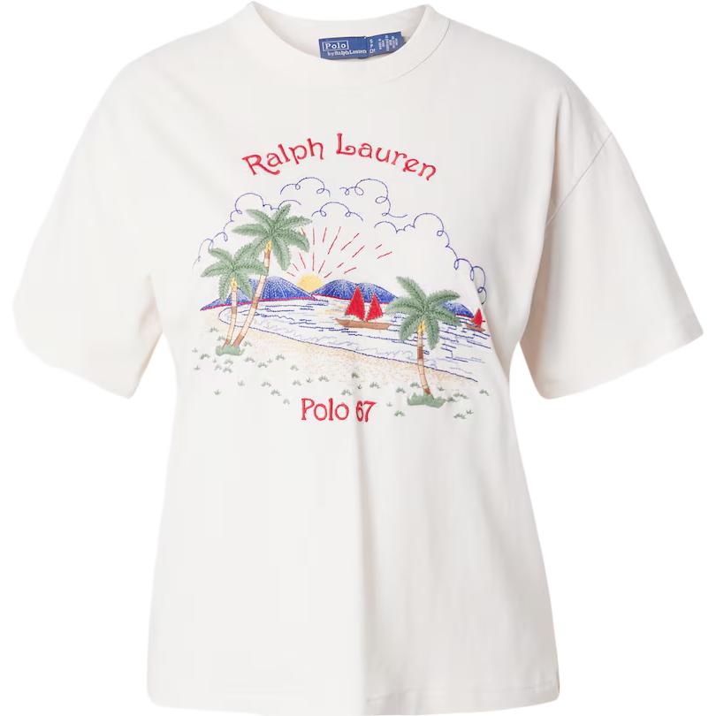 Женская футболка с принтом букв Polo Ralph Lauren, пуловер, короткий рукав, топ, белый 211935617-001 XS
Женская футболка с принтом букв Polo Ralph Lauren, пуловер, короткий рукав, топ, белый 211935617-001 XS