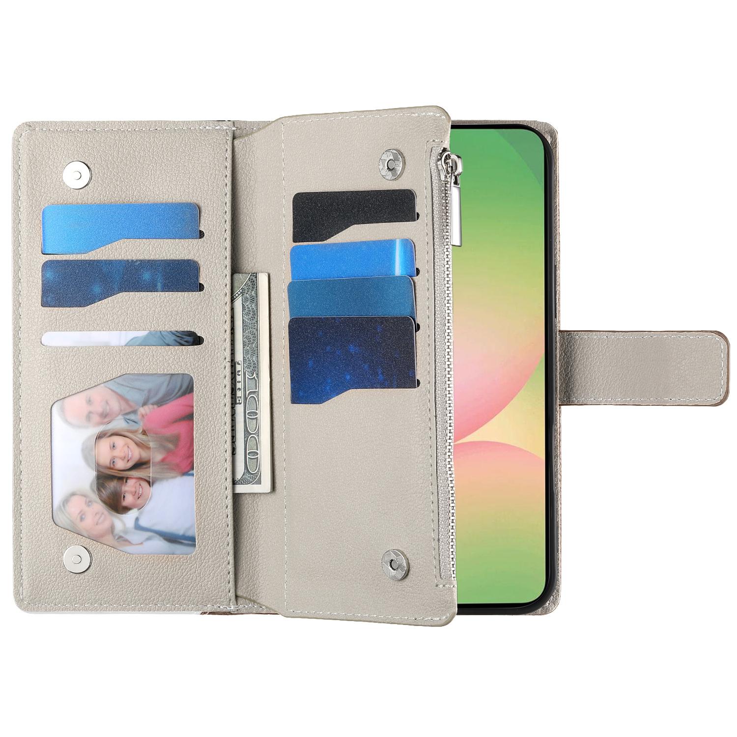 For Samsung Galaxy A56 5G Case Zipper Wallet Color Splicing Leather Flip Phone Cover with Straps Lake Blue
For Samsung Galaxy A56 5G Case Zipper Wallet Color Splicing Leather Flip Phone Cover with Straps Lake Blue
