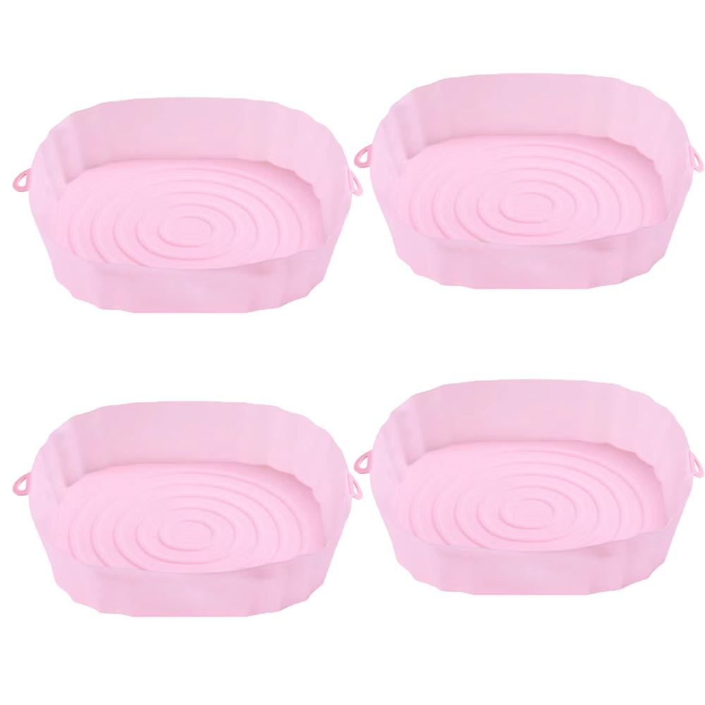 4 шт., силиконовая корзина для фритюрницы, форма для духовки, противень для выпечки, корзина для пиццы, жареной курицы, многоразовые аксессуары для вкладышей в сковороду 4pcs розовый
4 шт., силиконовая корзина для фритюрницы, форма для духовки, противень для выпечки, корзина для пиццы, жареной курицы, многоразовые аксессуары для вкладышей в сковороду 4pcs розовый