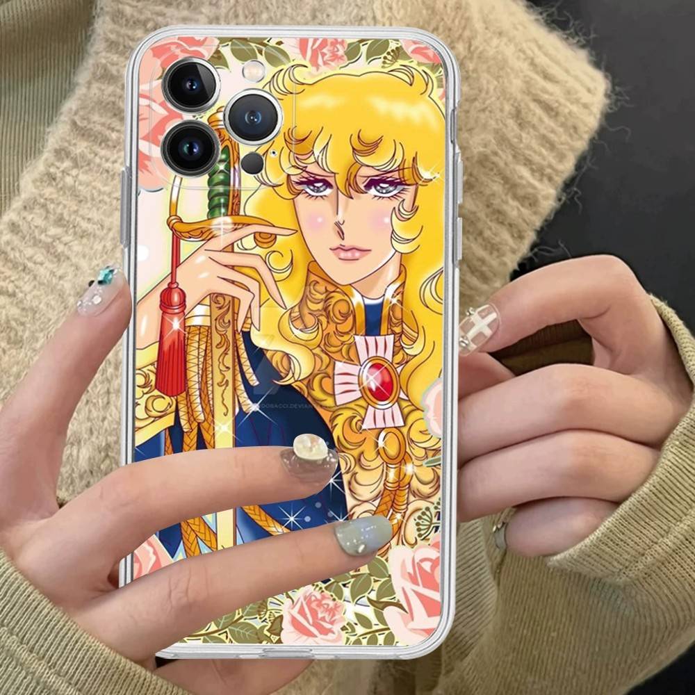 Classic Anime The Rose Of Versailles Transparent TPU Phone Case For IPhone 17 11 12 13 14 15 16 Pro Max 16 Plus Cover iPhone 12 pro
Classic Anime The Rose Of Versailles Transparent TPU Phone Case For IPhone 17 11 12 13 14 15 16 Pro Max 16 Plus Cover iPhone 12 pro